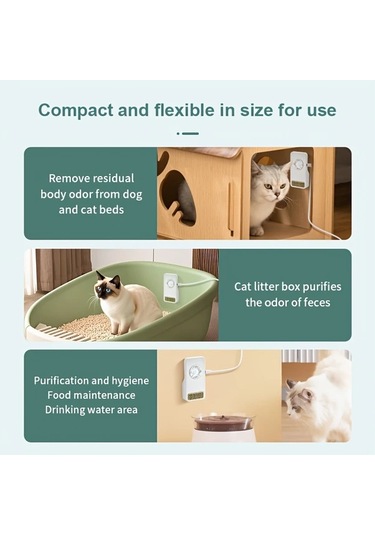 Willowhaven Dıngshı 8812 Akıllı Hava Temizleyici Oto Stop, Usb Şarj, Ozon Jeneratörü, Koku Giderme, Dezenfeksiyon