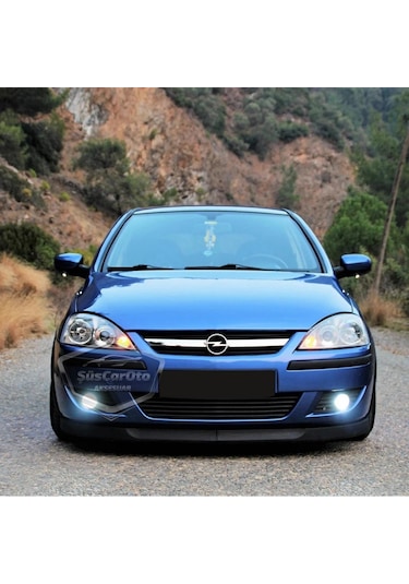 Opel Corsa C 2000-2006 Uyumlu Üniversal Astra H Lip Esnek Ön Lip 2 Parça Tampon Altı Dil Karlık Ön Ek 00 Şüscaroto Aksesuar