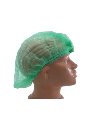 Çift Dikişli Tela Bone Yeşil Ss Kumaş Akordeon 45 x 49 CM 1000 Adet