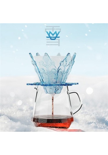 Metabagua Snowflake Kahve Filtreli Fincan V 60 El Punch,pembe Uoo6es Pembe