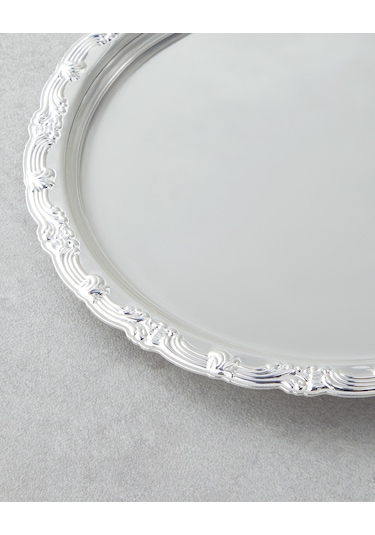 English Home Glint Metal Tepsi 20 Cm Silver
