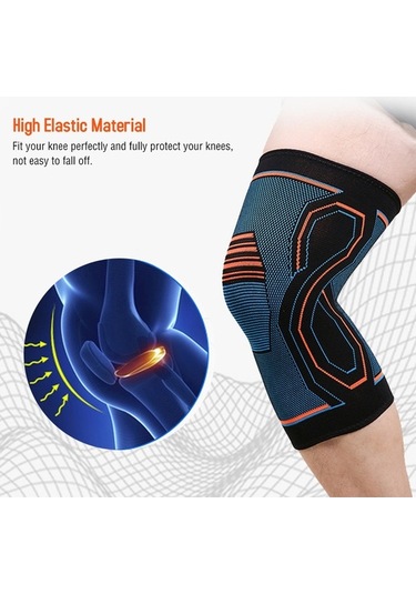Pazly Esnek Dizlik - Nefes Alabilir Diz Koruyucu, Spor Ve Günlük Kullanım İçin, Çok Renkli Naylon + Spandeks, S/m/l/xl Boyut Çok Renkli