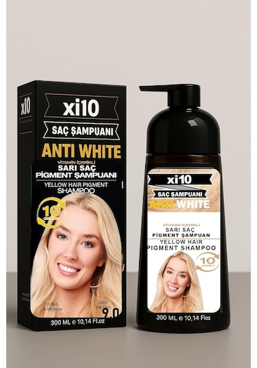 Xi10 Sarı 9.0 Beyaz Kapatıcı Şampuan 300 Ml.