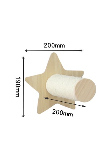 Homyl Ahşap Duvar Mobilya Rafları Ev Dekor Yavru Tünemiş