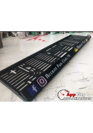 Appcity Isme Özel Plakalık - Plakalık 255531367