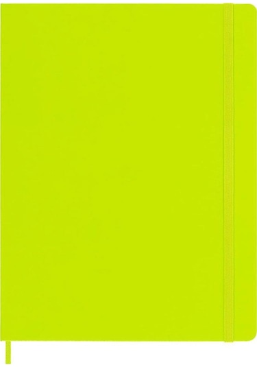 Moleskine Classic Sert Kapak Çizgisiz Defter 19x25 Lemon Green Sarı