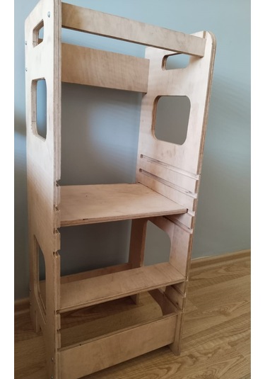 Ergowood Montessori Öğrenme Kulesi Ahşap