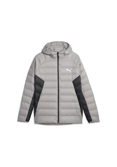 Puma Packlite Hooded Down Jacket Erkek Mont-gri