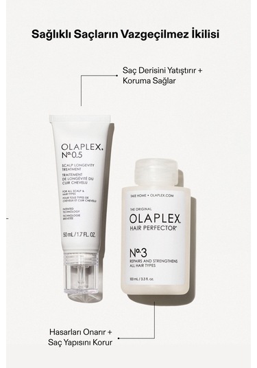 Olaplex Scalp & Hair Essential Duo-bağ Güçlendirici & Yaşlanma Karşıtı Etkili Saç Derisi Bakım Serumu Seti
