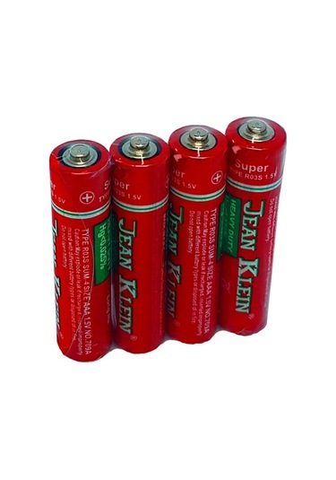 Jean Klein R03S AAA İnce Kalem Pil 4'lü