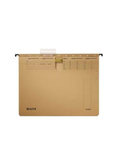 Leitz Telli Askılı Dosya Karton A4 Kahverengi