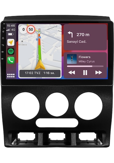 Kia Rio Android Multimedya Sistemi 2002-2003 Crv4828xp 9"