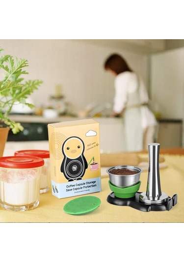 Turuncu İ Cafilas Yd03 Kapsül Ve Sabotaj Dahil Değildir Kahve Filtresi Sabotaj Saklama Tutucu Stand Bölmeleri Dolce Gusto Nespresso İlly İçin Taban Raf Düzenleyici İlly İçin