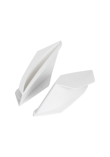 Yingfu Motosiklet Aerodinamik Spoiler Kanatçıklar, Evrensel Beyaz Aksesuar, Modifikasyon Diğer