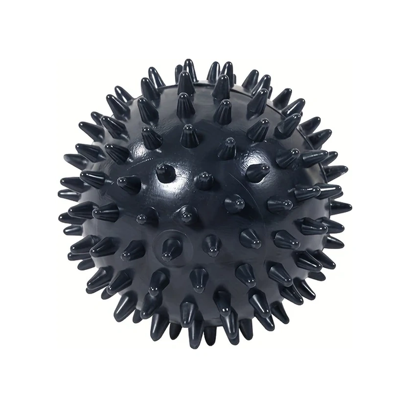 Chuangyinshop Siyah 1 Adet Dikenli Top Kas Masaj Aleti Eklem Mobilitesi Ev Masajı Siyah