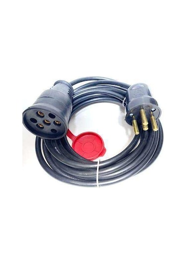 Trifaze Uzatma Fiş-Priz 4x1.5 mm Kablolu 2 MT