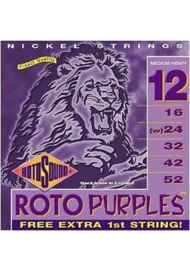 Rotosound R12 Purples Elektro Gitar Teli 12-52