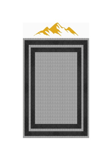Modern Sisal Serisi Dijital Baskı Sisal Dokuma Halı Slh015 Renkli