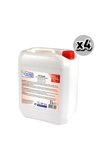 Viking Vp Foam Sıvı El Temizleme Köpüğü 4'lü 5 L