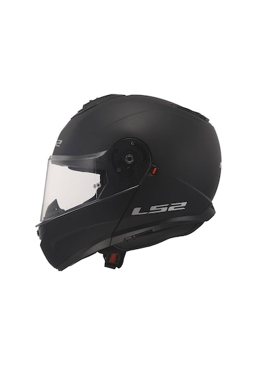 Ls2 Strobe 2 Çene Açılır Motosiklet Kaskı 64007 Mat Siyah