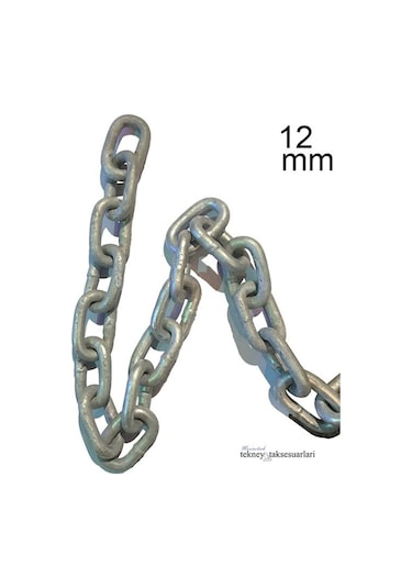 M12 Galvaniz Zincir. Tonoz Zinciri