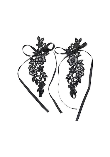 Seksi Dantel Halhal Kadın Siyah İpek Bağcıklı Oyuk Çoraplar, Aksesuarlı Güzel Bacaklar, Fotoğraf Artefaktında Çok Yönlü, Dantel Halhal Kırmızı