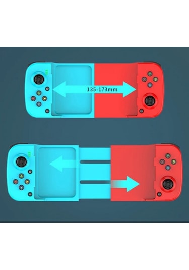 Bluetooth iOS Android Uyumlu Gamepad Joyistik Teleskopik Oyun