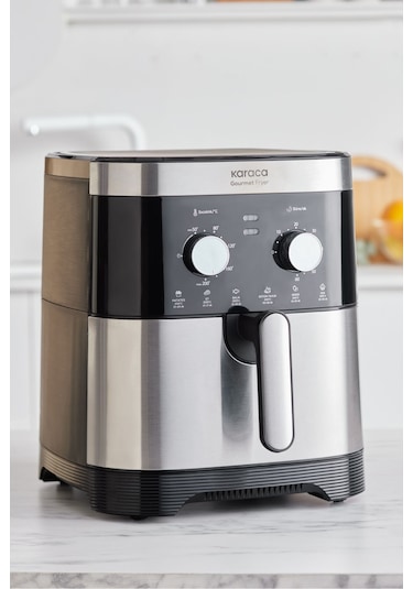 Karaca Gourmet Ekstra Büyük Hacim 8 Kişilik Airfryer 9 L