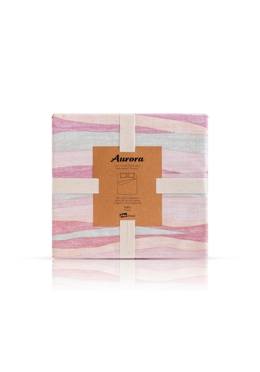 Aurora 60 Tel %100 Pamuk Nevresim Takımı Ç.k Renkli