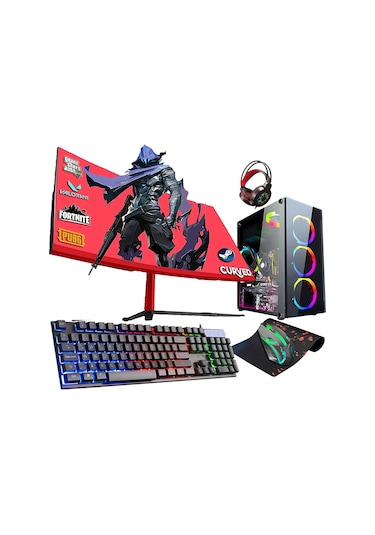 DMC N10X i5-3470 8 GB 256 GB SSD 4 GB R7240 23.8" Masaüstü Oyuncu Bilgisayarı