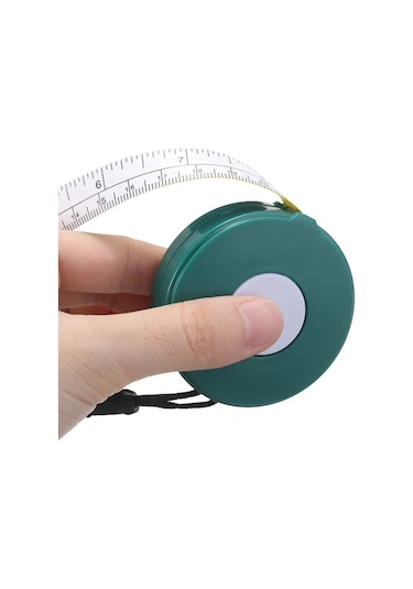 Geri Çekilebilir Mezura 2000mm Pvc79 İnç Ağaç Cetvel Metre Ölçü Bantları Bahçe Ağaç Çapını Ölçmek İçin Pratik Bir Araç