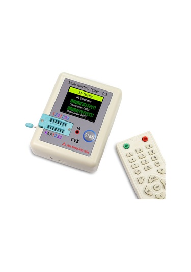 Yaozixa Lcr-tc1 Transistör Test Cihazı - Radyo Bileşenleri Tanı + Otomatik Tespit + Renkli Tft Ekranlı - Direnç, Kapasitans, Endüktans Ölçümü