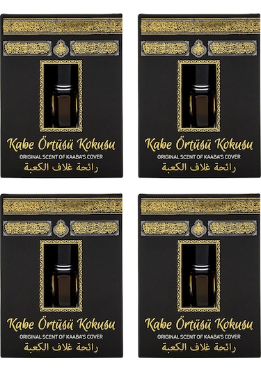 Kabe Örtüsü Kokusu Alkolsüz Esans 3Ml 4 Adet