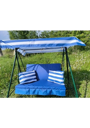 Fusıon Tm Bahçe Mobilyası İçin Dekoratif Yastıklar 2 Adet 50 50 164397434 Mavi