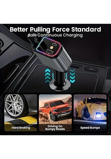 Dashanshop W&o 66w Hızlı Şarj Cihazı Metalik Gri Yıldızlı Gökyüzü Işığı Galaxy S23 S22 İphone 16 15 14 13 Plus Pro Max Android Tablet Usb C