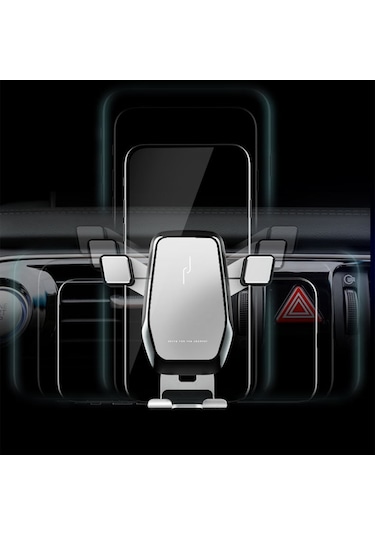 Evrensel Araba Hava Çıkışı Dağı Yerçekimi Telefon Tutucu Standı Dönebilen Metal Braket