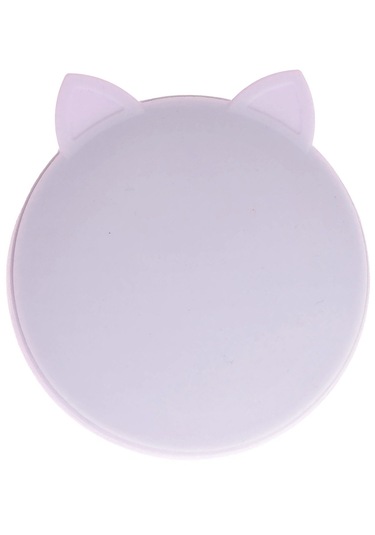 Pandish Kitten Vakum Tabanlı Kapaklı Silikon Kase Lila