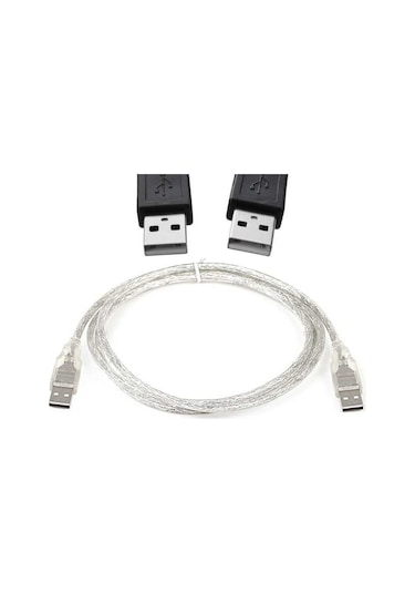 Usb 2.0 Erkek To Erkek Data Ve Şarj Kablosu - 50 Cm