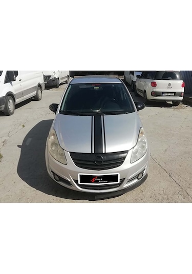 Corsa D Yarasa Ayna Kapağı Plastik Parlak Siyah