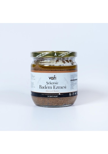 Vafi Şekersiz Badem Ezmesi 350 G