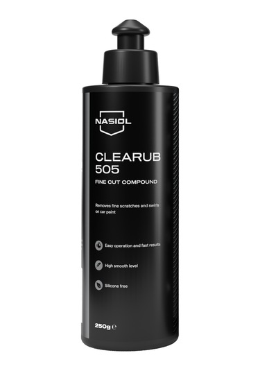 Nasiol Clearub 505 Hafif Çizik Giderici Polisaj Pastası Pasta Cila 250gr Silikonsuz Boya Parlatıcı