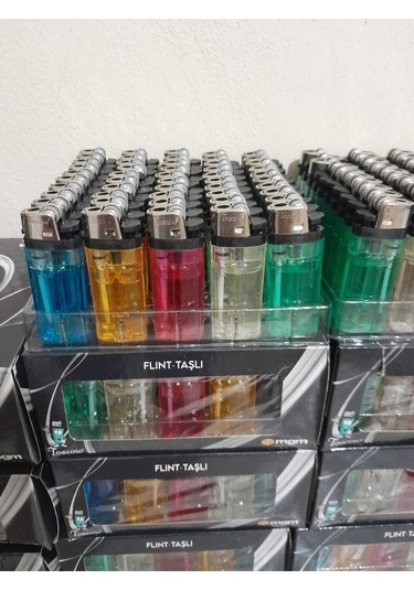 Toscow Toskow Taşlı Çakmak 50 Li Doldurulabilir