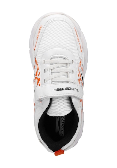 Slazenger KANNER Çocuk  Beyaz / Turuncu Günlük Spor Ayakkabısı