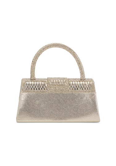 Guja 25kc1285 Kadın Taşlı El Abiye Çanta Altın Altın