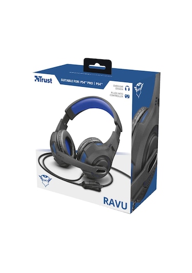 Trust 23250 GXT 307B Ravu Kulak Üstü Oyuncu Kulaklığı