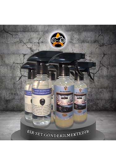 Buğu Önleyici Ve Su Kaydırıcı Seti Net Görüş, Güvenli Sürüş