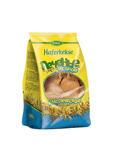 Waldemar Völker Haferkekse Yulaflı Bisküvi - Klasik 500g