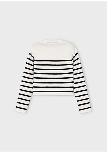 Mayoral Ekru Kız Çocuk Kazak 4014 Ekru