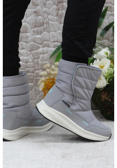 Us Polo Assn. Vocal Uspa Wr Gri Kadın Anorak Bot Ayakkabı Gri