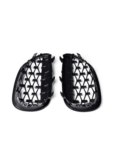 Bmw 5 Serisi E60 Diamond Ön Panjur Piano Black 2004-2009